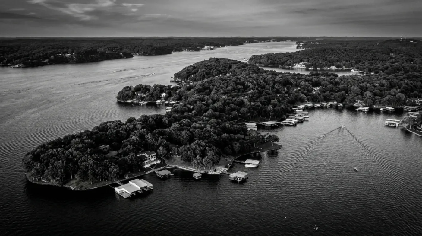 Decorative background photo of Lake of the Ozarks water