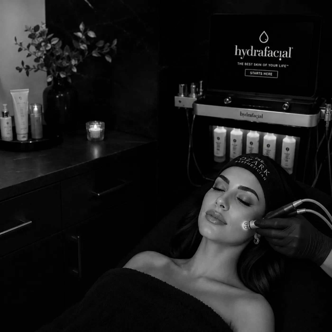 Hydrafacial MD treatment