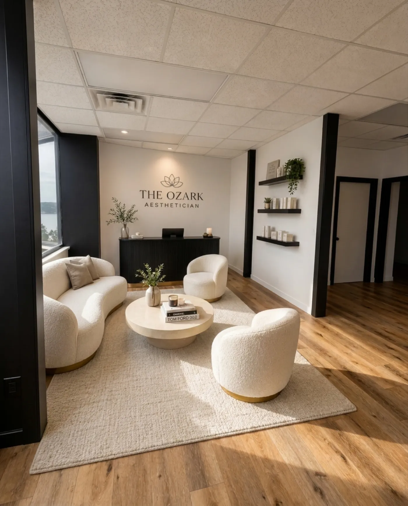 Decorative background texture from The Ozark Aesthetician studio